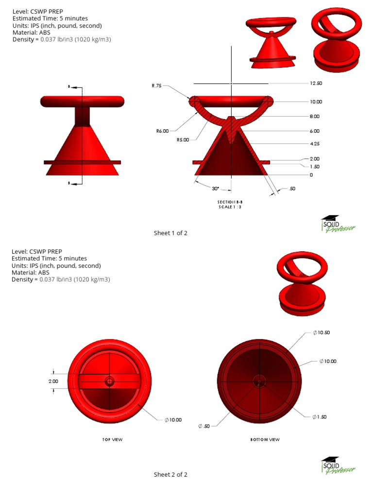 CSWP Segment 3 Practice Parts | PDF