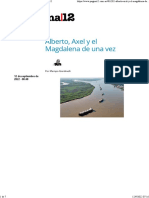Alberto, Axel y el Canal Magdalena clave para la Argentina