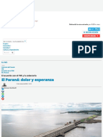 El Paraná - Dolor y Esperanza - Por Mempo Giardinelli - Página12