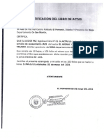Libro de Actas - Centro Poblado El Triunfo y Sector El Arenal (1)