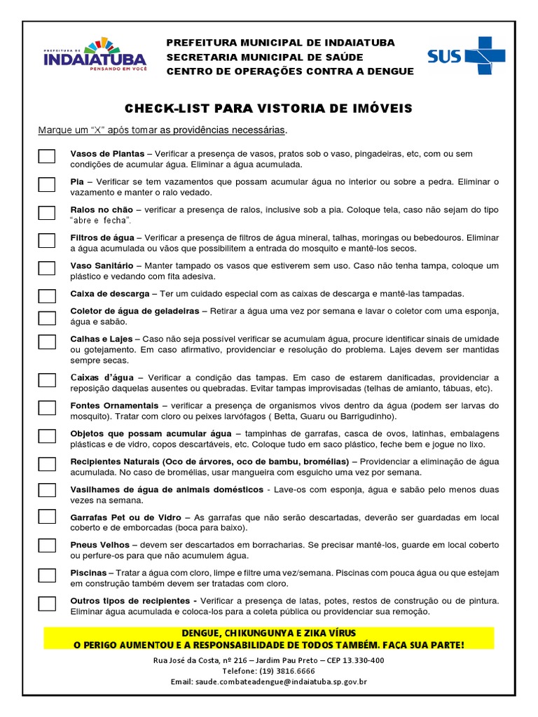Check List Vistoria Imoveis PDF Medicina Clínica Especialidades médicas