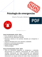 Psicología de Emergencias Primera Sesión