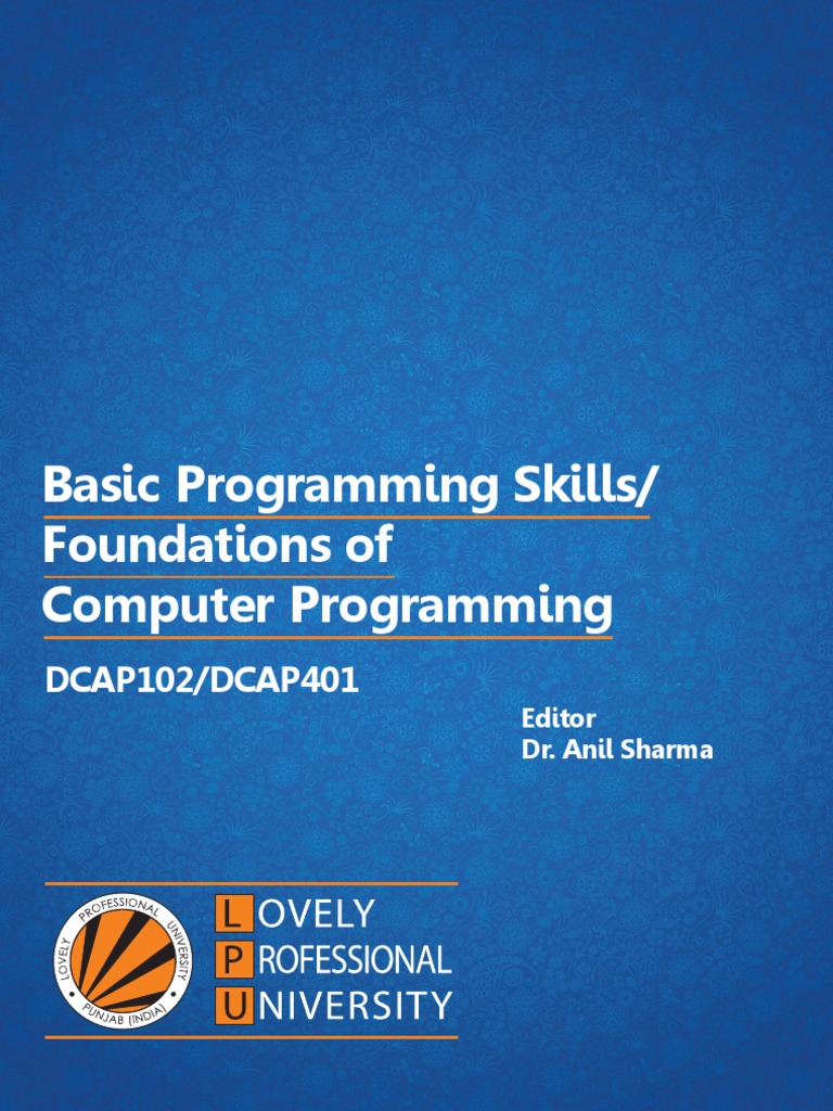 7525 Dcap102 Basic Programming Skills | PDF | Assembly Language ...