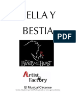 Libreto Bella y Bestia Artist Factory