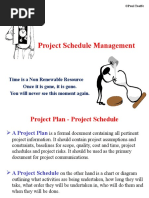 Project Schedule Management