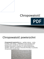 Chropowatość