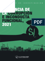 Incidencia de La Corrupción e Inconducta Funcional, 2021 PDF