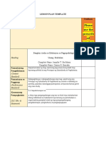 Please Use The Prescrib Ed Template / Format: Lesson Plan Template Feedback