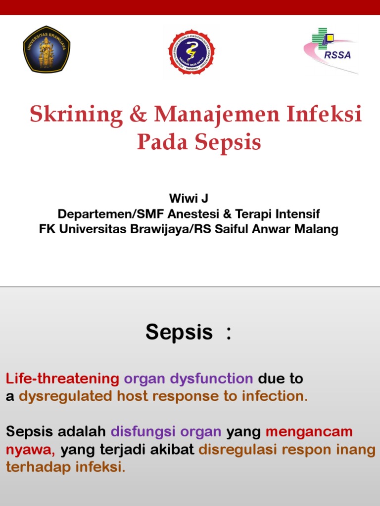 Sepsis Management and Infection Screening | PDF | Sepsis | Methicillin ...