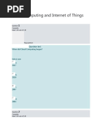 Cloud Computing and Internet of Things PQ1-PQ2