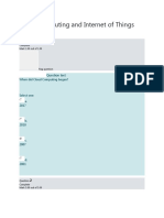 Cloud Computing and Internet of Things PQ1-PQ2