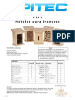 Hoteles insectos instrucciones montaje