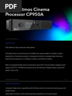 Dolby Cp950a Digital Brochure