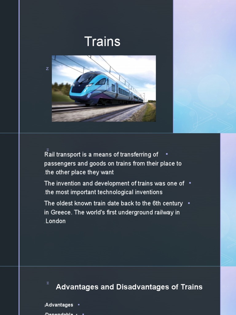 Understanding the Impact of Rail Transport: A Comprehensive Look at the Advantages and 