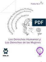 Folleto 4 Derechos de Las Mujeres