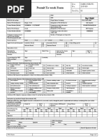 CMEC-HSE-PR-15-F-009 Permit To Work Form - CCEED-MMC Tracker Installation Work Blanck