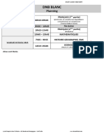 Planning DNB Blanc 2023