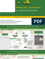 Declaración en línea Agente Retenedor