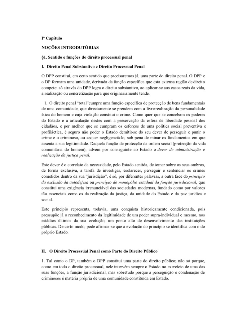 Jorge de Figueiredo Dias - Direito Processual Penal | PDF | Direito ...