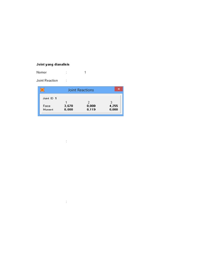 Struktur Pondasi Footplate | PDF