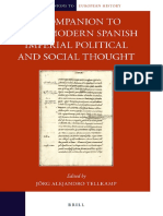 A Companion To Early Modern Spanish Imperial Political and Social Thought