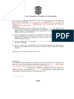 Colegio Abogados Notarios Guatemala legalización firma