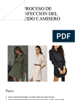 Proceso de Confeccion Del Vestido Camisero