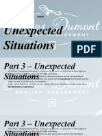 4. Part 3 - Unexpected Situations