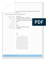 Receipt - Final Revision, "La Relacion" Argument Writing PDF