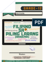PilingLarang Akademik12 Q1 Mod1 WEEK1-And-2