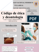 Código de Ética y Deontología