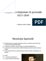 Mișcări Revoluționare În Perioada 1815-1849