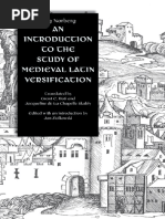 An Introduction To The Study of Medieval Latin Versification