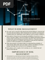 Risk Management