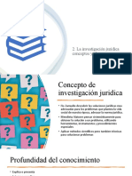 La Investigación Jurídica Conceptos y Clases