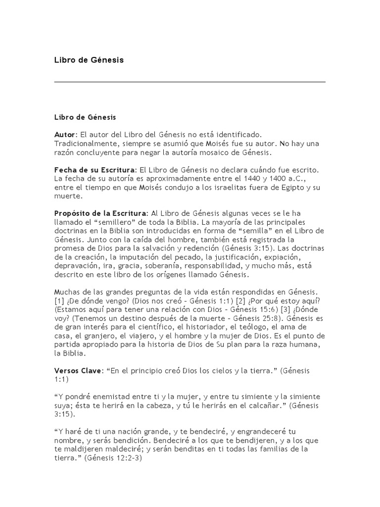 Libro de Génesis | PDF | Libro del Génesis | Abrahán