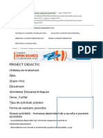 Turtita - Proiect Didactic - Documents