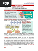 CA (CL) - Information Technology - 04.10.e-Commerce Applications and Issues (8th Batch)