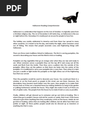 Halloween Reading Comprehension (1)