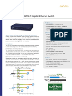 5-Port 10/100/1000BASE-T Gigabit Ethernet Switch: 22,776 Watts