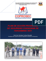 Plan Accion Provincial de Tahuamanu 2021