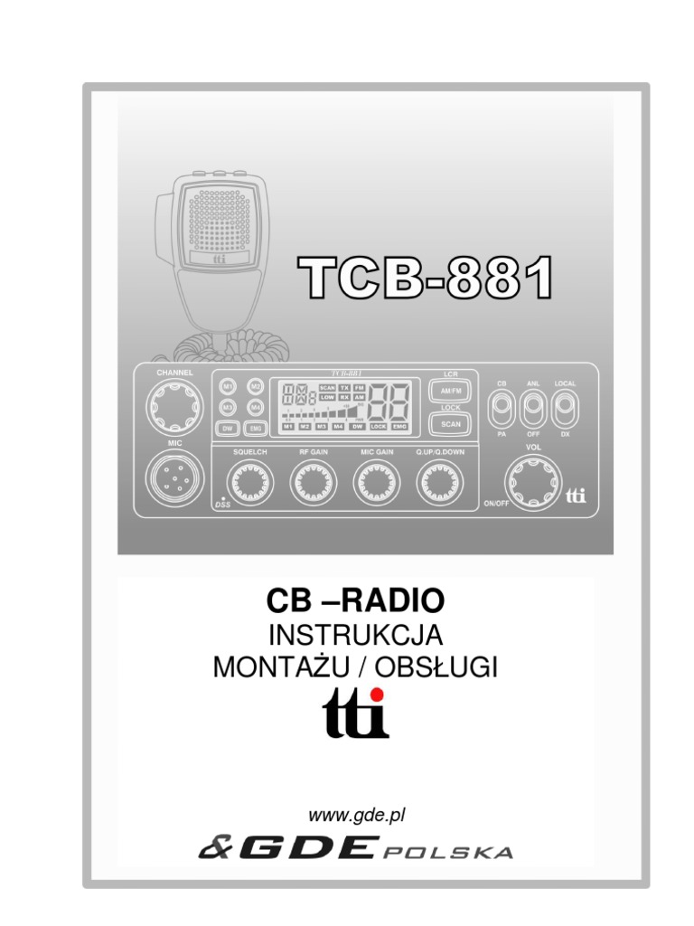 CBRadio TTI TCB_881_I