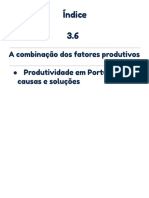 Fatores produtivos e produtividade em Portugal