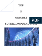 Top 5 Mejores Supercomputadoras