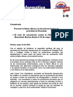 29.05.2020 Ciclo de Vacunacion Fiebre Aftosa y Brucelosis