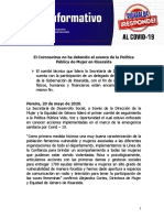 20.05.2020 Comité Técnico Politica Pública de Mujer