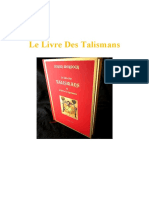 Le Livre Des Talismans Annonce