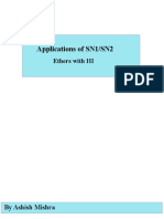Applications of SN1 SN2 