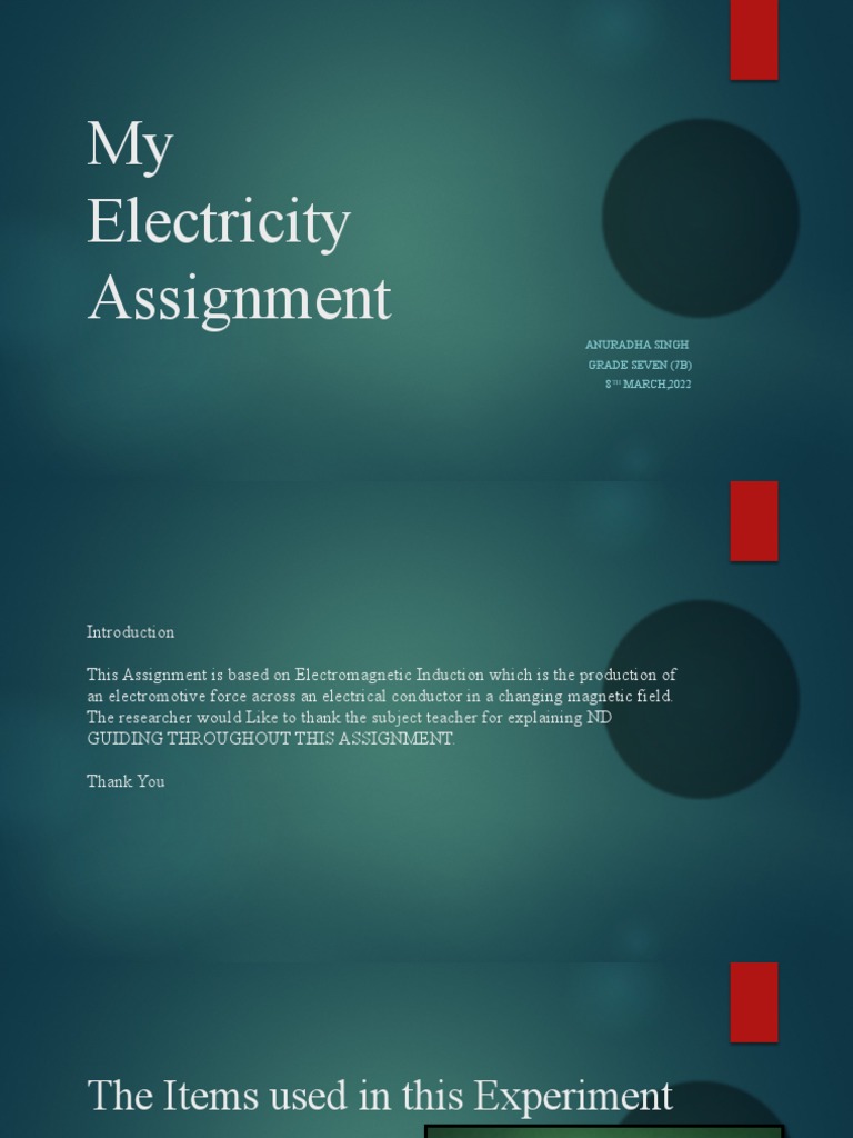 Electricity Ex PDF