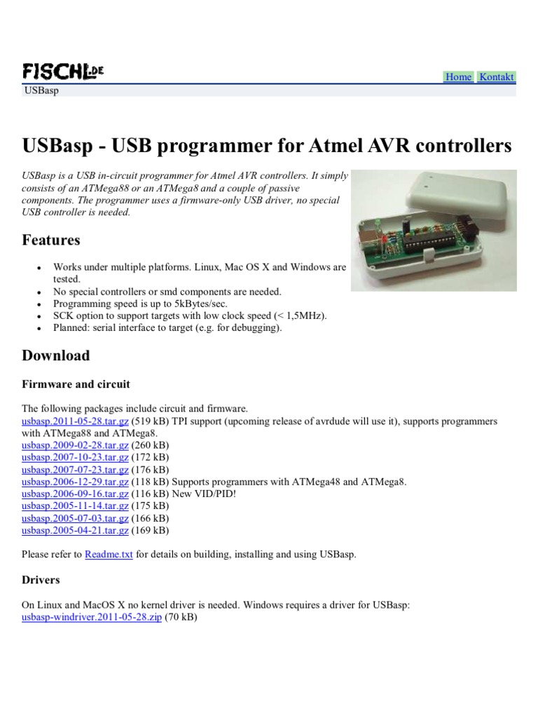 Usb ASP | PDF